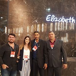 Equipe Comercial Dago presente na Revestir 2018
